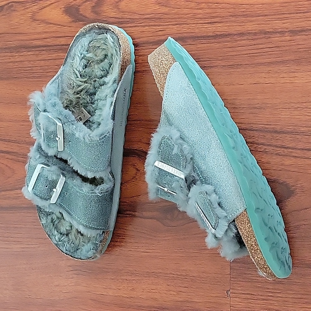 Birkenstock Arizona Shearling Size 38